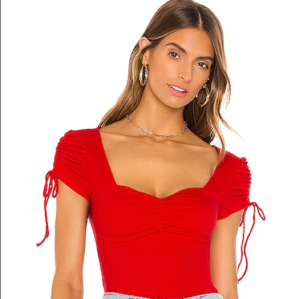 Revolve Superdown Sierra ruched top